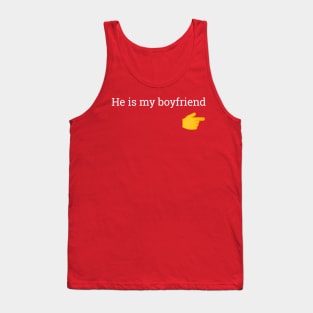 boyfriend couple Tank Top